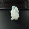 缅甸A货天然冰糯种飘蓝翡翠貔貅吊坠 - 红掌柜