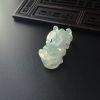 天然冰种浅绿翡翠貔貅吊坠 - 红掌柜