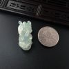 A货浅绿翡翠貔貅吊坠 - 红掌柜