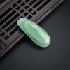 天然糯冰种飘绿翡翠福瓜吊坠-红掌柜