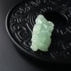 缅甸细糯种翡翠貔貅吊坠-红掌柜