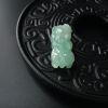 缅甸细糯种翡翠貔貅吊坠-红掌柜