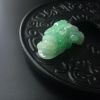飘绿翡翠貔貅吊坠-红掌柜