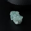 缅甸天然淡绿翡翠貔貅吊坠-红掌柜