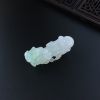 冰糯种淡绿翡翠貔貅-红掌柜