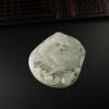 缅甸天然淡绿翡翠鸡牌吊坠-红掌柜