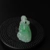 糯种浅绿翡翠莲子吊坠-红掌柜