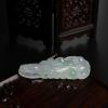 A货冰糯种浅绿翡翠观音吊坠 - 红掌柜