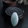 缅甸A货天然糯种飘绿翡翠福瓜吊坠 - 红掌柜