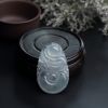 缅甸天然冰糯种淡绿翡翠如意吊坠-红掌柜