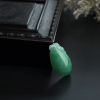 A货天然糯种苹果绿翡翠福瓜吊坠 - 红掌柜