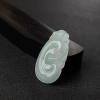 天然糯种浅绿翡翠如意吊坠 - 红掌柜