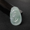 浅绿翡翠如意吊坠 - 红掌柜