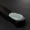 缅甸糯种浅绿翡翠如意吊坠 - 红掌柜