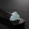 浅绿翡翠兔子吊坠-红掌柜