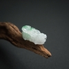 天然糯种飘翠翡翠貔貅吊坠-红掌柜