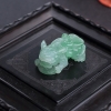 糯种浅绿翡翠貔貅吊坠-红掌柜