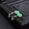 缅甸翡翠耳坠-红掌柜