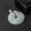 糯种飘翠翡翠平安扣吊坠-红掌柜