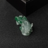 糯种飘翠翡翠吊坠-红掌柜