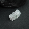 天然糯冰种飘花翡翠貔貅吊坠-红掌柜