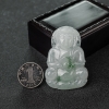 糯种飘翠翡翠观音吊坠-红掌柜