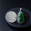 冰糯种翠色翡翠葫芦 - 红掌柜