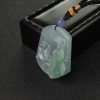 飘翠翡翠蝶恋花吊坠-红掌柜