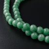 缅甸天然8mm糯种翡翠项链-红掌柜