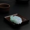 缅甸糯种飘绿翡翠吊坠-红掌柜