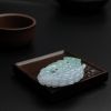 缅甸翡翠苦尽甘来吊坠-红掌柜