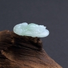 缅甸糯种浅绿翡翠天牛吊坠 - 红掌柜