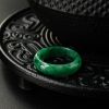 糯种飘翠翡翠指环-红掌柜