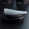 缅甸A货天然糯种淡蓝翡翠烟嘴 - 红掌柜