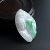 A货天然糯种飘绿翡翠观音吊坠 - 红掌柜