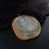 缅甸糯种飘黄翡翡翠普贤菩萨吊坠-红掌柜