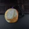 缅甸天然糯种翡翠普贤菩萨吊坠-红掌柜