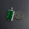 飘墨绿翡翠无事牌吊坠-红掌柜