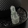 缅甸冰种淡绿翡翠佛吊坠-红掌柜