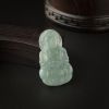 天然糯种浅绿翡翠观音吊坠-红掌柜