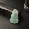 缅甸糯种浅绿翡翠观音吊坠-红掌柜