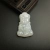 缅甸天然冰糯种淡绿翡翠宝宝佛吊坠-红掌柜