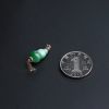 18K金镶糯种飘绿翡翠葫芦吊坠-红掌柜