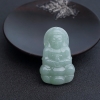 糯种淡绿翡翠观音吊坠-红掌柜
