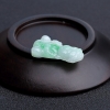 缅甸糯种飘花翡翠宝宝佛吊坠 - 红掌柜