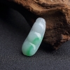 天然糯种飘翠翡翠福豆吊坠 - 红掌柜