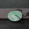 糯种飘翠翡翠平安扣-红掌柜