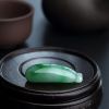 缅甸天然糯种翡翠福瓜吊坠-红掌柜