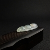 缅甸天然冰糯种翡翠吊坠-红掌柜