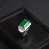 18K金镶钻糯种翡翠戒指-红掌柜